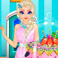 Игра Эльза готовит еду для девочек Игра Эльза готовит еду для девочек