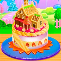 Игра Готовить пряничный домик Игра Готовить пряничный домик