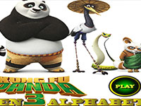 Игра Кунг фу панда Алфавит Игра Кунг фу панда Алфавит