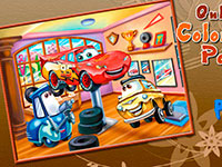 Игра Раскраски Тачки 2 Игра Раскраски Тачки 2