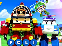 Игра Робокар Поли тени